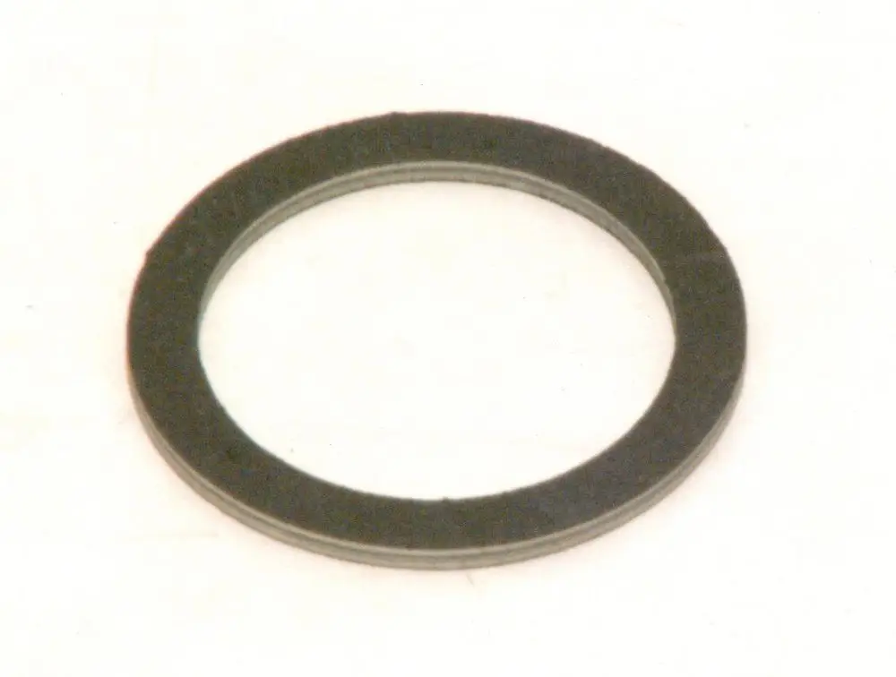 Dichtung aus Gummi oder ähnlichem Material in runder Form, mit schwarzer und silberner Umrandung, für Anwendungen von Bosch geeignet.